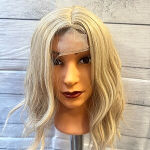 Blonde Lace Front Wig(defect sewing)